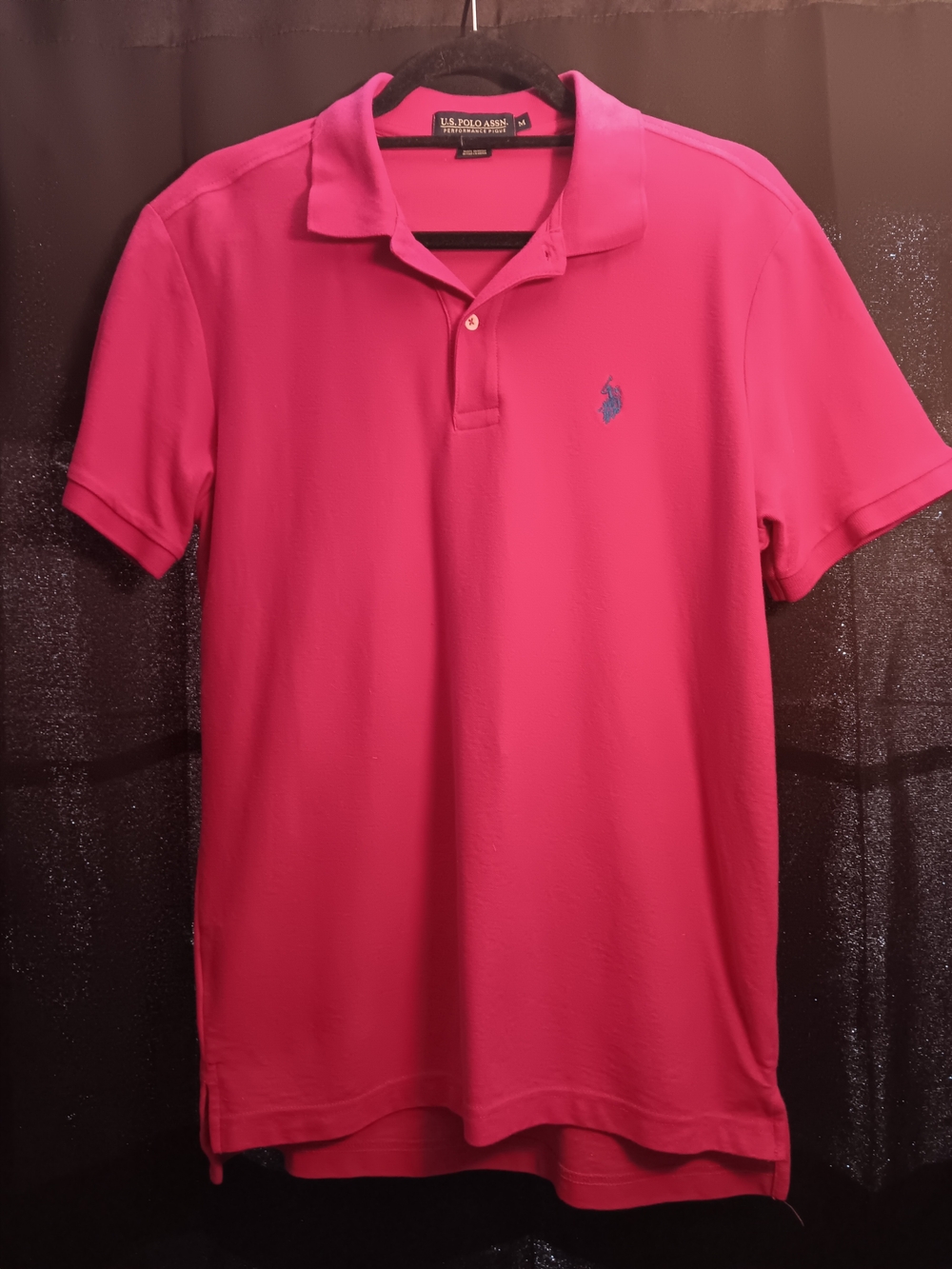 U.S. Polo Assn. Men's Classic Pink Polo Shirt
